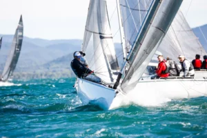 SB20 crews racing in big conditions on Day 3 in Hyères