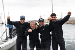 Lynx from France on Day 5 of the 2026 SB20 World Championship in Hyères