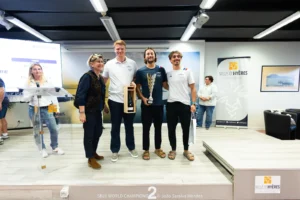 Socare Marbrerie, second overall at the 2026 SB20 World Championship in Hyères